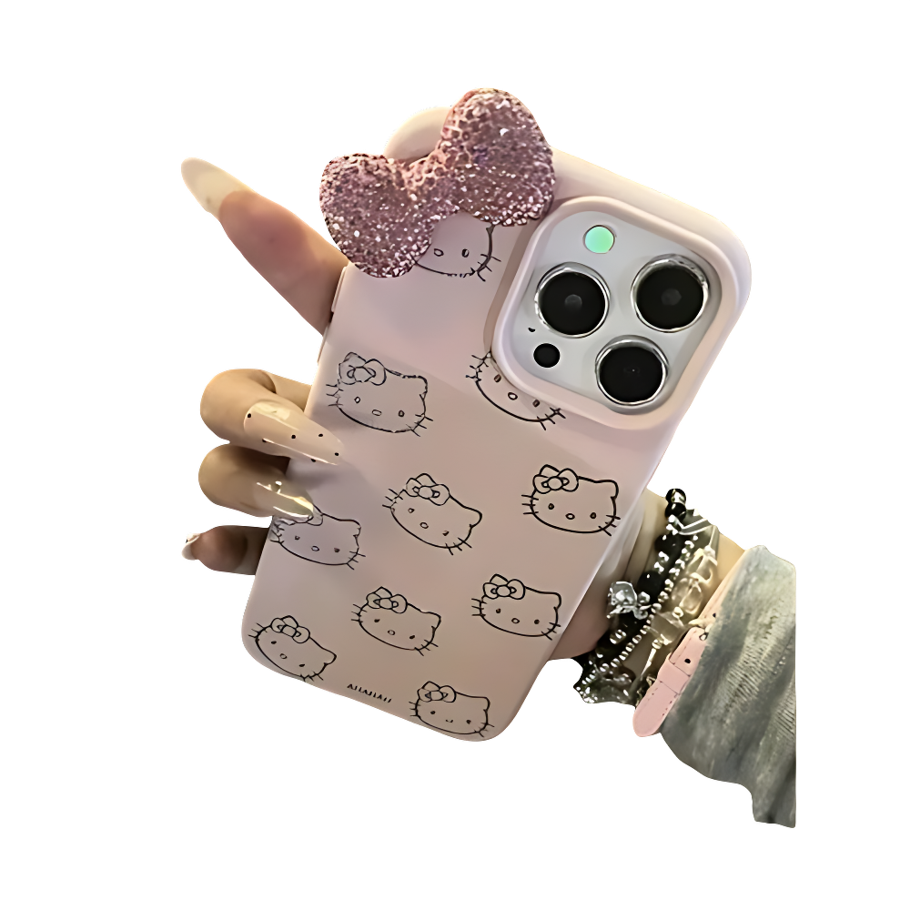 Pink Hello Kitty Phone Case